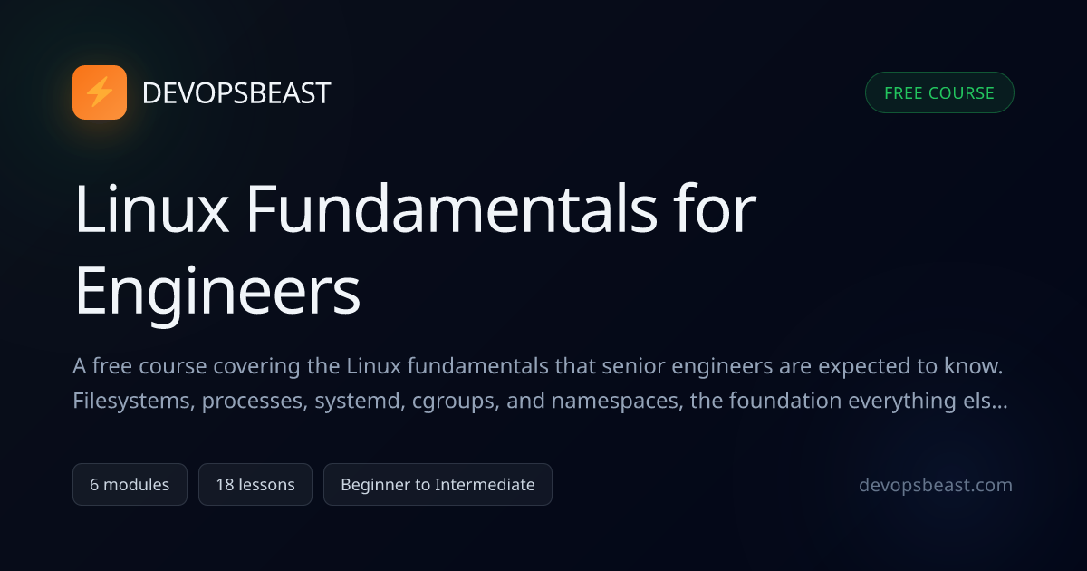 Linux Fundamentals for Engineers | DevOpsBeast